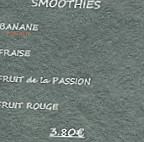 L'art Du Café menu