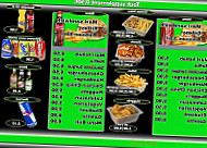 Antalya Kebab menu