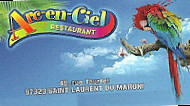 Arc En Ciel menu