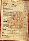 Palais Indien menu