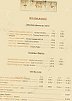 La Grange menu