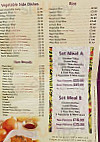 Spice India menu