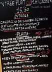 Café Des 2 Gares menu