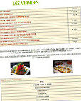 Le Gatinois menu