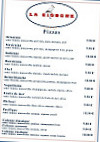 La Cigogne menu