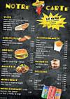 Les Frères Tacos menu