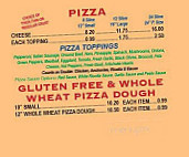 Falls Pizza Grinders menu