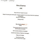 Auberge de Nicey menu