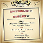 Le Melaudy menu