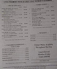 Francesco's Italian menu