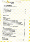 Les Ventres Jaunes menu