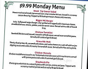 Funky Murphy's menu