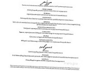 Fiorella's Cucina menu