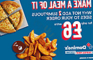 Domino's Pizza food