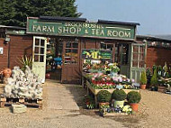 Brocksbushes Farm Shop Tea Room outside