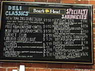 Avenue Deli menu