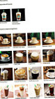 Starbucks Coffee menu