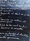 Les Trois Petits menu