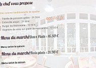 Le Bistronome menu