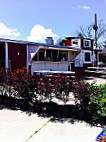 The Red Caboose outside