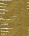 Le Barbue d'Anvers menu