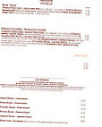 LE PALAIS INDIEN menu