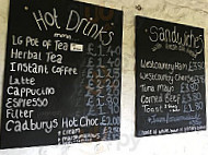 Minions Tea Rooms menu