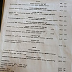 Bistro Divas menu