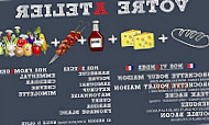 L'atelier Street Food menu