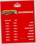 Au Snack Royal menu