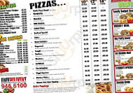 Domus Pizza menu