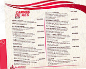 La Merced Aurora menu