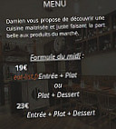 Le Nom M'échappe menu