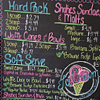 Tastee Twirl menu