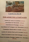 Le Sixieme menu