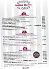 La Chaumiere menu