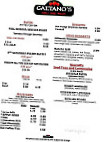 Gaetano's Deli Pizza menu