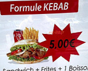 Kebab Chez Helin menu