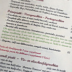 Da Claudio A Casa B&b menu