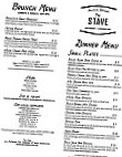 The Stave menu