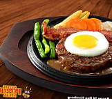 Sizzlin' Steak food