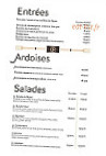 Brasserie du Rosier menu