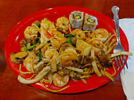 Khan's Mongolian Grill food