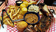 Famous Dave's -b-que food