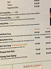 Sa-lung Thai Cafe menu