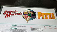 Starvin Marvin's Pizza menu