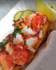 Quincy's Original Lobster Rolls food