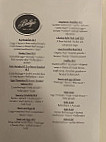 Bellys N Grill menu