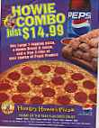 Hungry Howie's Pizza menu