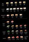 Sky Sushi menu